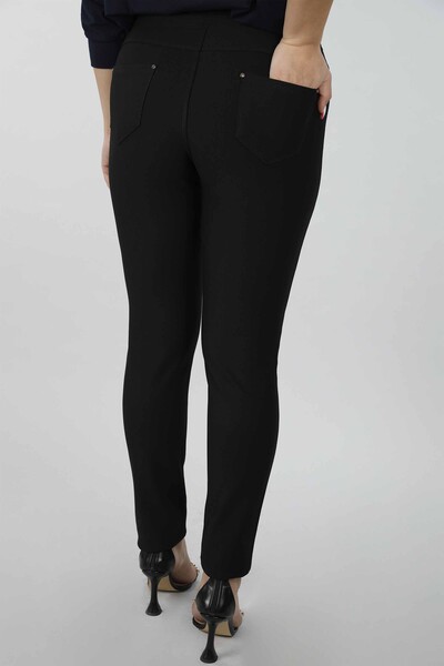 Wholesale Women's Trousers Side Stripe Detailed Pocket - 3327 | KAZEE - Thumbnail