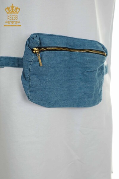 Wholesale Women's Tunic Bag Detailed Ecru - 2402-231033 | S&M - Thumbnail