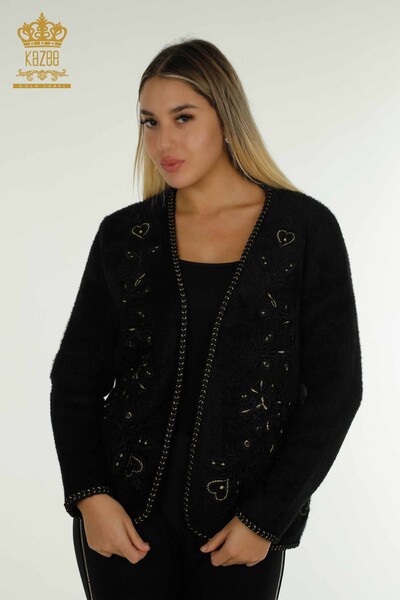 Kazee - Wholesale Women's Vest Embroidered Black - 30684 | KAZEE