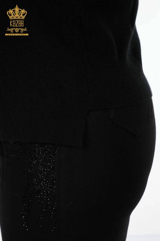 Wholesale Women's Vest Short Black - 16831 | KAZEE