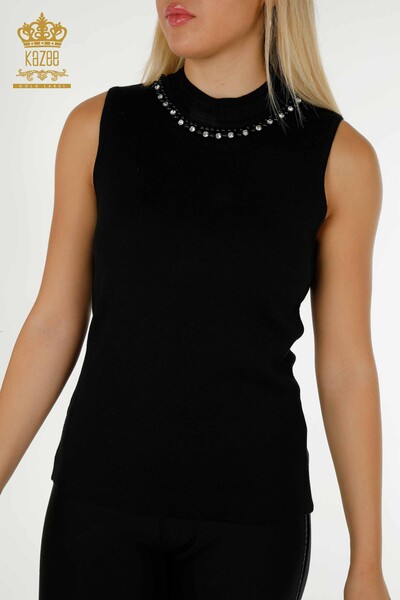 Wholesale Women Zero Sleeve - Black - 30042 | KAZEE - Thumbnail