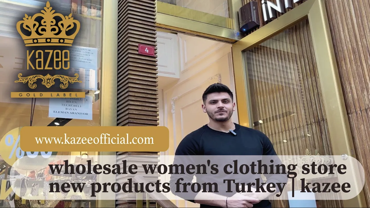 wholesale women's clothing store new products from Turkey | kazee