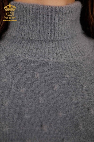 Wholesale Women's Knitwear Sweater Polka Dot Detailed Color Transition - 18796 | KAZEE - Thumbnail