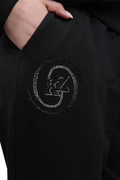 Wholesale Women's Tracksuit Set Kazee Logo Long Sleeve - 17346 | KAZEE - Thumbnail