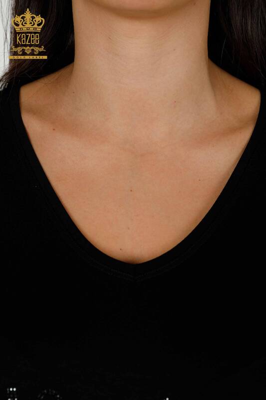 женская блузка оптом черная - 78935 | КАZЕЕ