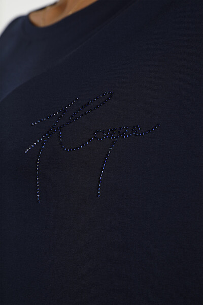 оптовая продажа женщин чесаный хлопок тюль подробный логотип Kazee - 77906 | КАZЕЕ - Thumbnail