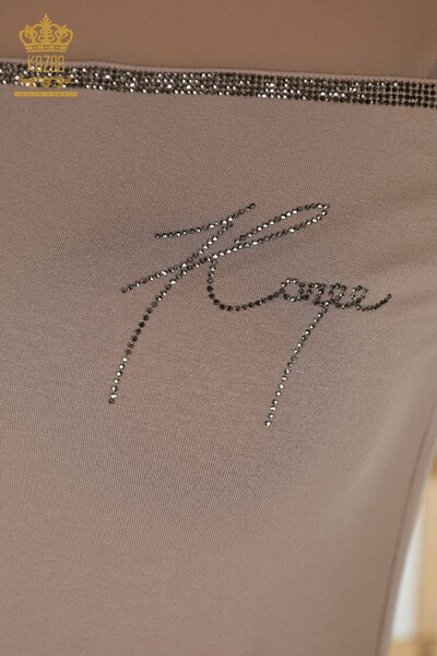 женская блузка оптом - американская модель - норка - 78857 | КАZEE - 3