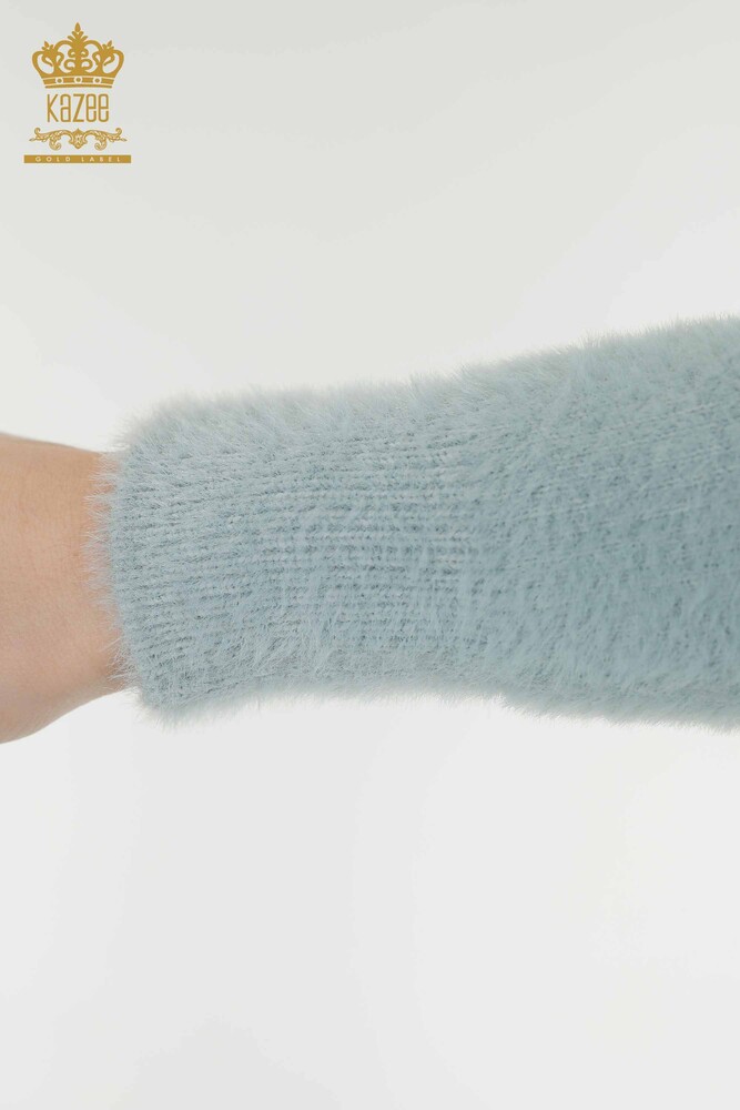 Женский Кардиган Оптом Ангора Голубой - 19099 | КАZЕЕ - 5