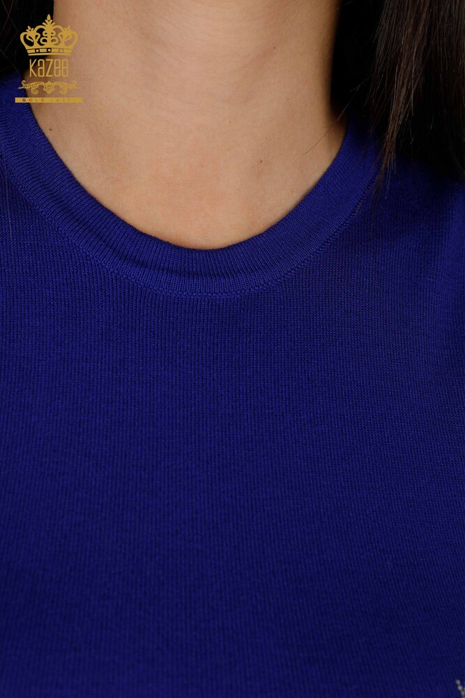 Женский трикотаж без рукавов с рисунком ангельских крыльев оптом - 16921 | КАZЕЕ - 4