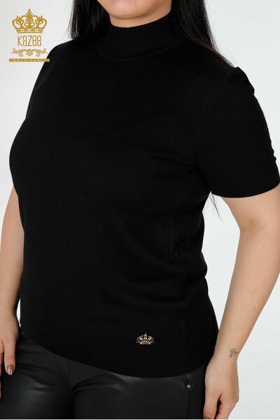 женский трикотаж свитер оптом американская модель черный - 14541 | КАZEE - Thumbnail