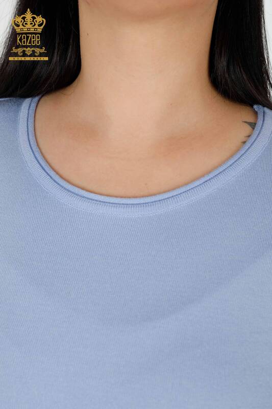 женский трикотаж свитер оптом американская модель синий - 15943 | КАZЕЕ