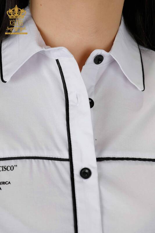 Женские рубашки оптом переход цвета белый - 20311 | КАZЕЕ