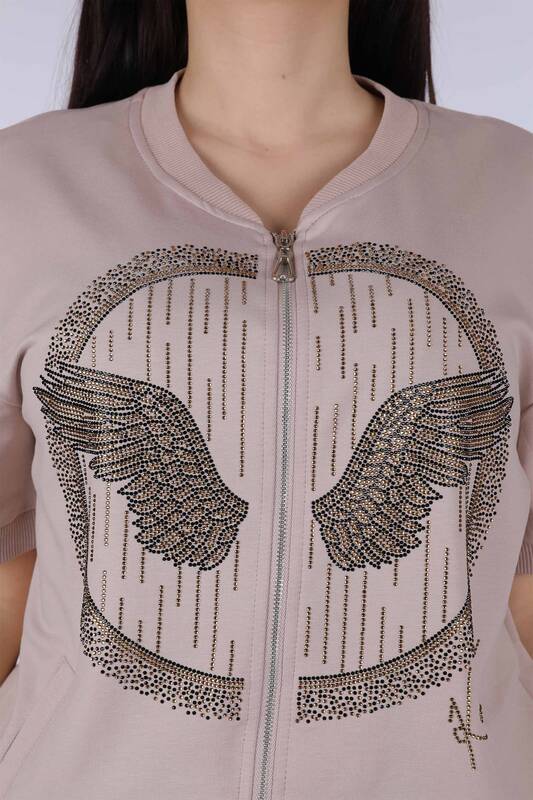 Женские спортивные костюмы оптом с логотипом Kazee в виде крыльев ангела - 17218 | КАZЕЕ