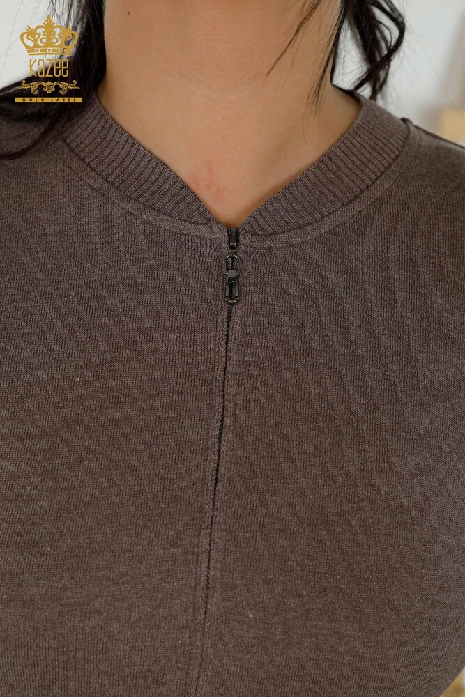 Женский спортивный костюм оптом - Красочный узор - Норка - 16657 | КАZEE - 3