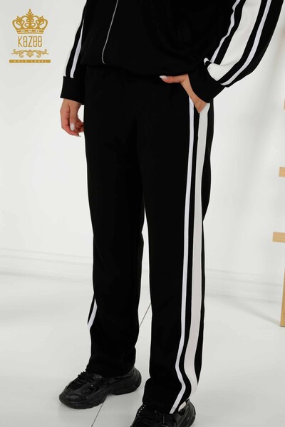 Женский спортивный костюм оптом - Два цвета - Черный и белый - 17561 | КАZEE - Thumbnail