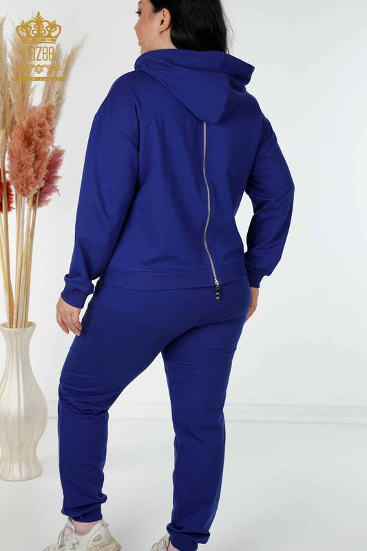 женский спортивный костюм оптом с капюшоном электрический цвет - 17483 | КАZЕЕ