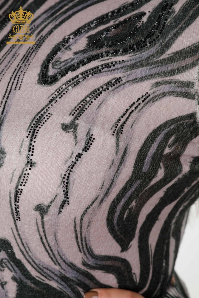 Женский трикотаж Свитер оптом из ангорской норки - 18987 | КАZEE - 5