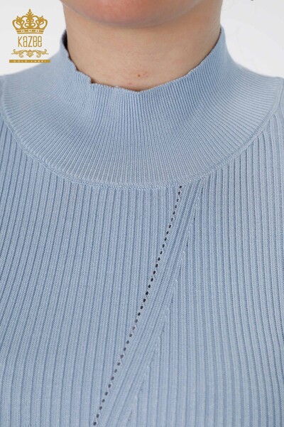 Женский трикотаж свитер оптом стойка воротник вязка - 16248 | КАZЕЕ - 40