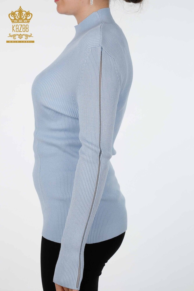 Женский трикотаж свитер оптом стойка воротник вязка - 16248 | КАZЕЕ - 41
