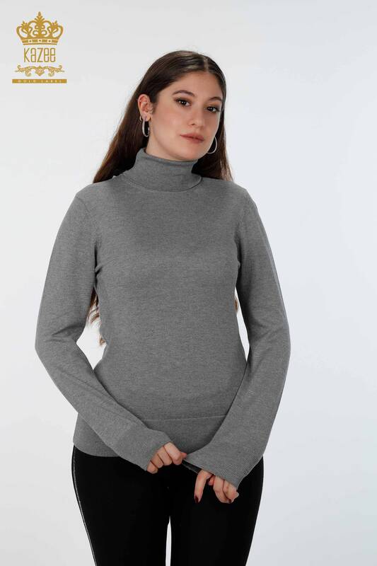 Женский трикотаж свитер оптом водолазка базовый - 11122 | КАZЕЕ
