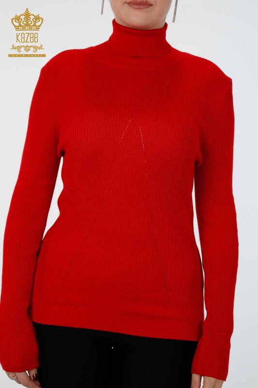 Женский трикотаж свитер оптом водолазка вязка - 16241 | КАZЕЕ