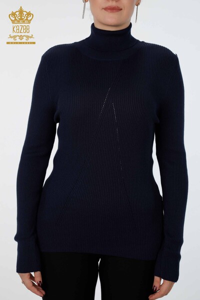 Женский трикотаж свитер оптом водолазка вязка - 16241 | КАZЕЕ - Thumbnail